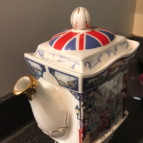 Bone China tea set trio James Sadler Piccadilly collector English Vintage - Picture 2 of 8